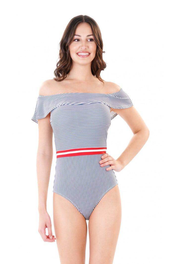 Costume intero Fascia Preformata Donna DA20-07 David - evabiancheria